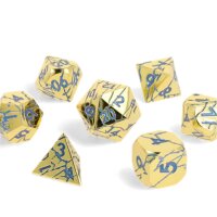 Crit Stones Divinity Unbound Metal RPG Dice Set