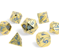 Crit Stones Divinity Unbound Metal RPG Dice Set
