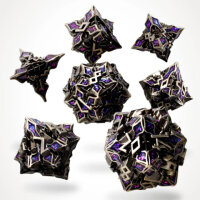 Crit Stones Arcane Alloy Metal RPG Dice Set