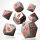 Crit Stones Rifted Blade Metal RPG Dice Set