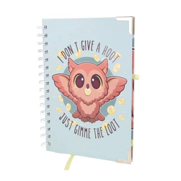 Crit Stones Gimme Loot Deluxe Notebook