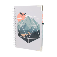 Crit Stones A d20 Scene Deluxe Notebook
