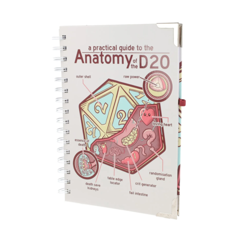 Crit Stones Anatomy of the d20 Deluxe Notebook