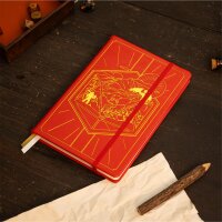 Crit Stones DnD 5e Player Journal - Red