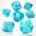 Crit Stones Crysalix Sharp Edge Resin RPG Dice Set