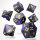 Crit Stones Nocturnum Dracona Metal RPG Dice Set