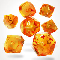Crit Stones Solshard Sharp Edge Resin RPG Dice Set