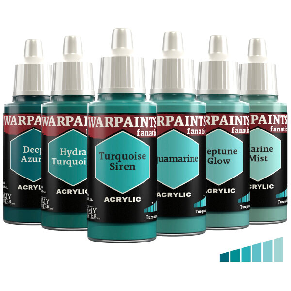 The Army Painter Warpaints Fanatic: Turquoises