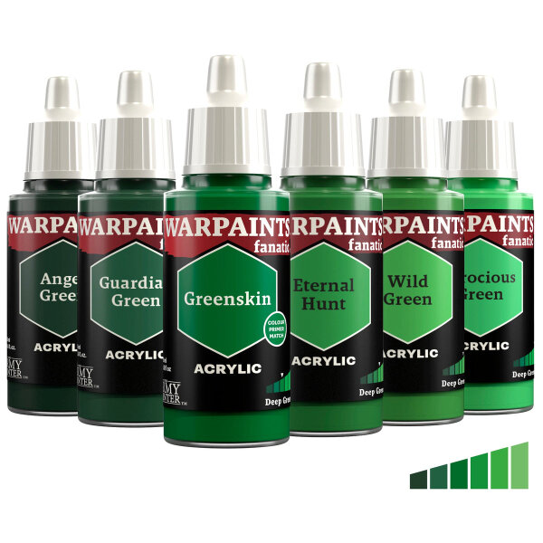 The Army Painter Warpaints Fanatic: Deep Greens