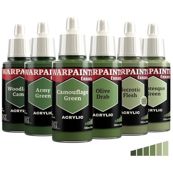The Army Painter Warpaints Fanatic: Olive Greens