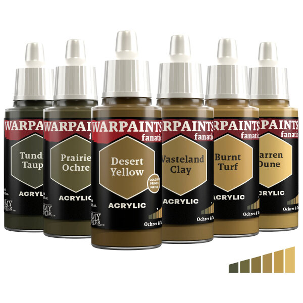 The Army Painter Warpaints Fanatic: Ochres & Tans