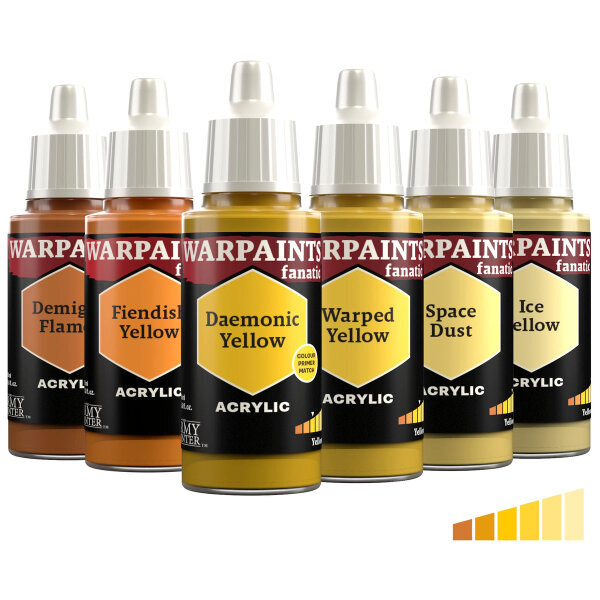 The Army Painter Warpaints Fanatic: Yellows