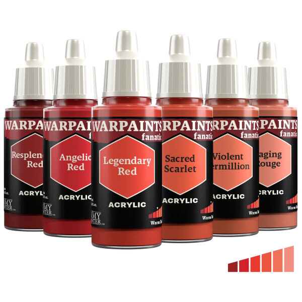The Army Painter Warpaints Fanatic: Warm Reds