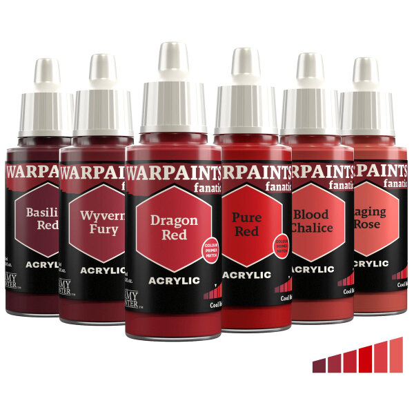 The Army Painter Warpaints Fanatic: Cool Reds