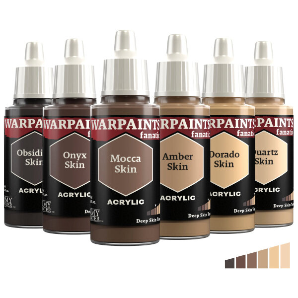 The Army Painter Warpaints Fanatic: Deep Skin Tones