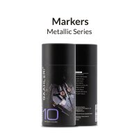 Gaahleri Metallic Series Marker Set