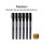 Gaahleri Metallic Series Markers * 6 Scorched Gold