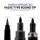 Gaahleri Metallic Series Markers * 6 Zirconium Black