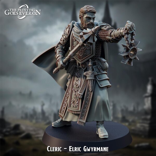 Cleric of the Divine Sun - Elric Gwyrmane aus Hunt Beyond the Grave von The Printing Goes Ever On