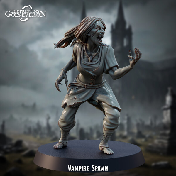 Vampire Spawn aus Hunt Beyond the Grave von The Printing Goes Ever On