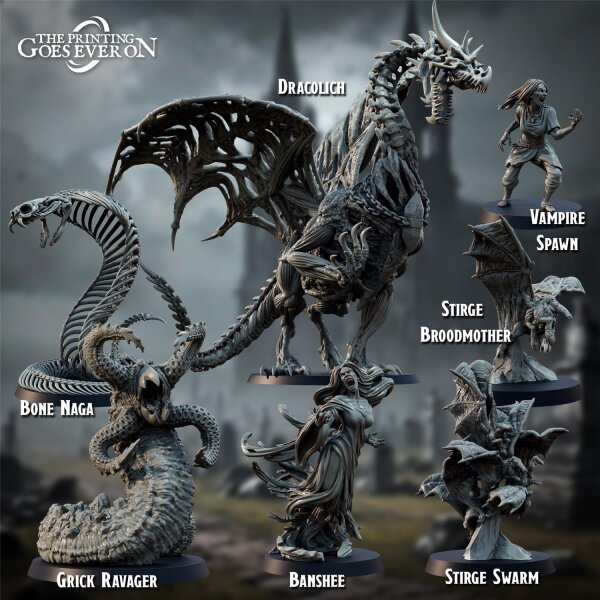Monster Bundle - Hunt Beyond the Grave aus Hunt Beyond the Grave von The Printing Goes Ever On