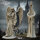 Angel and King Statues aus Hunt Beyond the Grave von The Printing Goes Ever On