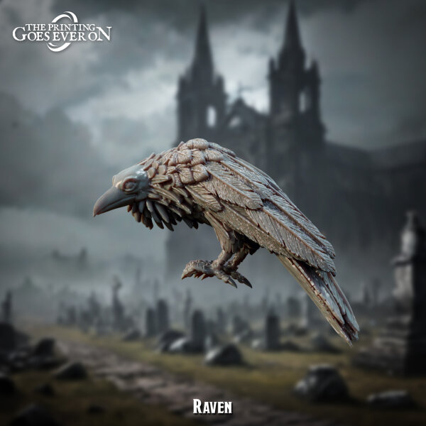 Raven aus Hunt Beyond the Grave von The Printing Goes Ever On