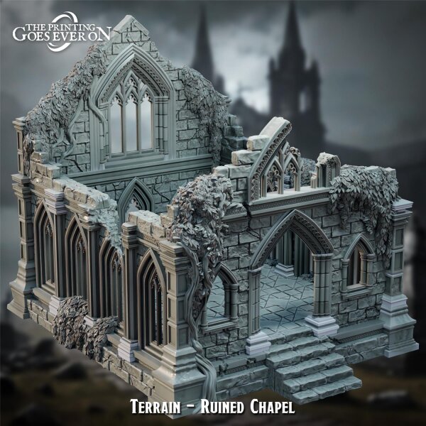 Chapel Ruins FDM Terrain aus Hunt Beyond the Grave von The Printing Goes Ever On