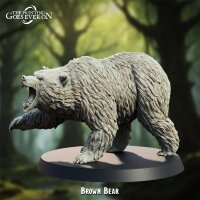 Brown Bear aus Heart of the Forest von The Printing Goes...