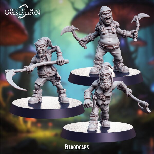 Bloodcaps aus Lullaby of Stones von The Printing Goes Ever On