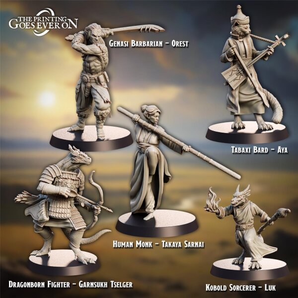 Character Bundle - Purple Trail aus Purple Trail von The Printing Goes Ever On