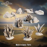 Grass, Rocks and Tufts aus Purple Trail von The Printing...