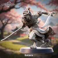 Rakshasa aus Slayer Masquerade von The Printing Goes Ever On