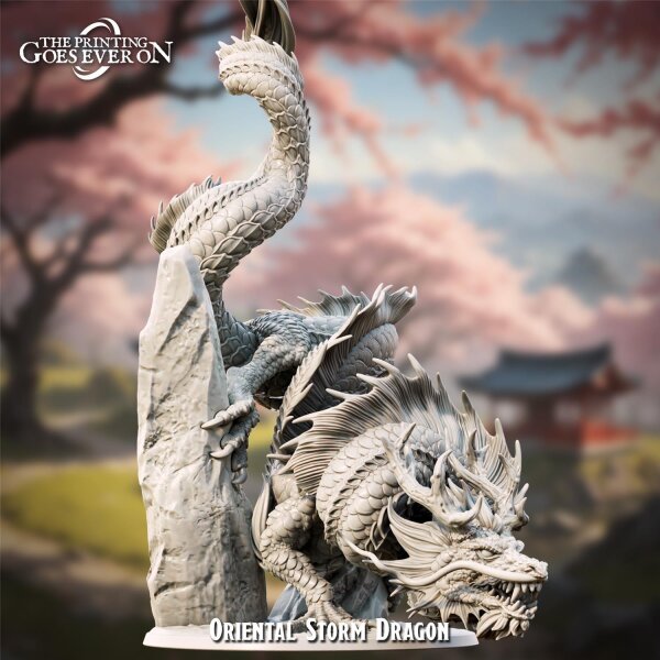 Oriental Storm Dragon aus Slayer Masquerade von The Printing Goes Ever On