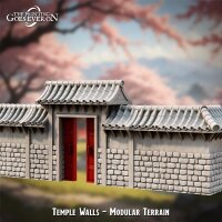Modular Oriental Temple Walls aus Slayer Masquerade von...