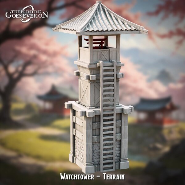 Oriental Watchtower aus Slayer Masquerade von The Printing Goes Ever On