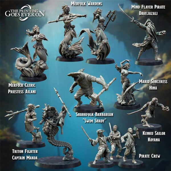 Character Bundle - Tides of Terror aus Tides of Terror von The Printing Goes Ever On