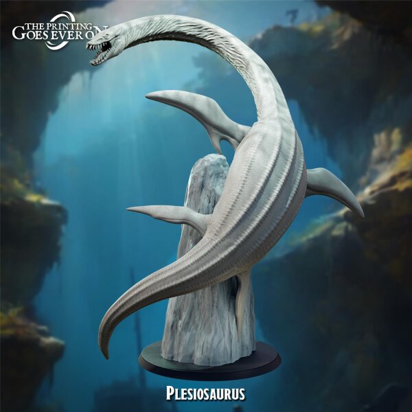 Plesiosaurs aus Tides of Terror von The Printing Goes Ever On