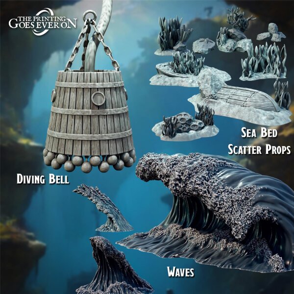 Scatter Terrain Props - Tides of Terror aus Tides of Terror von The Printing Goes Ever On