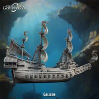 Galleon Ship - Huge Terrain with Interior aus Tides of Terror von The Printing Goes Ever On