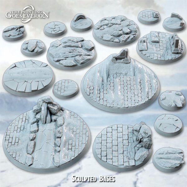 Winter Bases aus Frostbound Fate von The Printing Goes Ever On