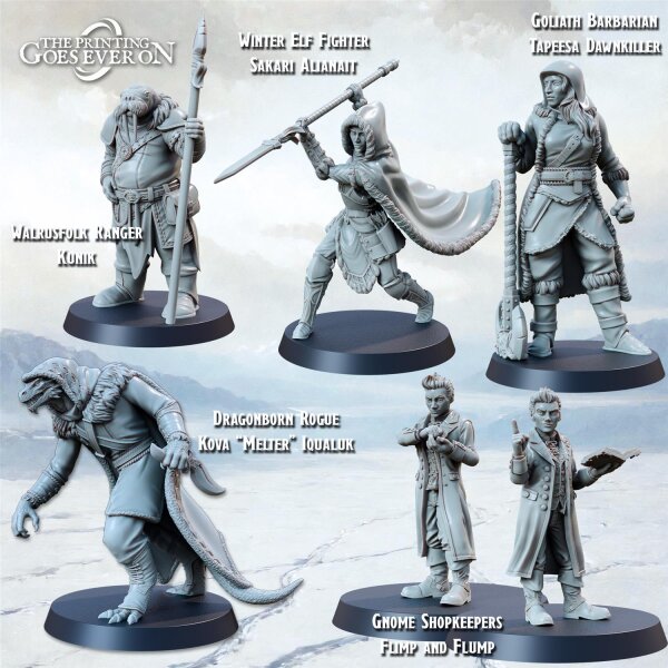Character Bundle - Frostbound Fate aus Frostbound Fate von The Printing Goes Ever On