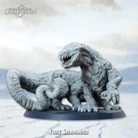 Frost Salamander aus Frostbound Fate von The Printing...