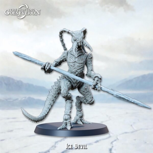 Ice Devil aus Frostbound Fate von The Printing Goes Ever On