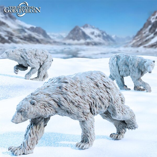 Polar Bears aus Frostbound Fate von The Printing Goes Ever On