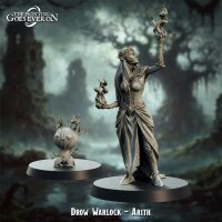 Drow Warlock - Arith aus Beowulfs Deceit von The Printing...