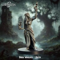 Drow Warlock - Arith aus Beowulfs Deceit von The Printing Goes Ever On