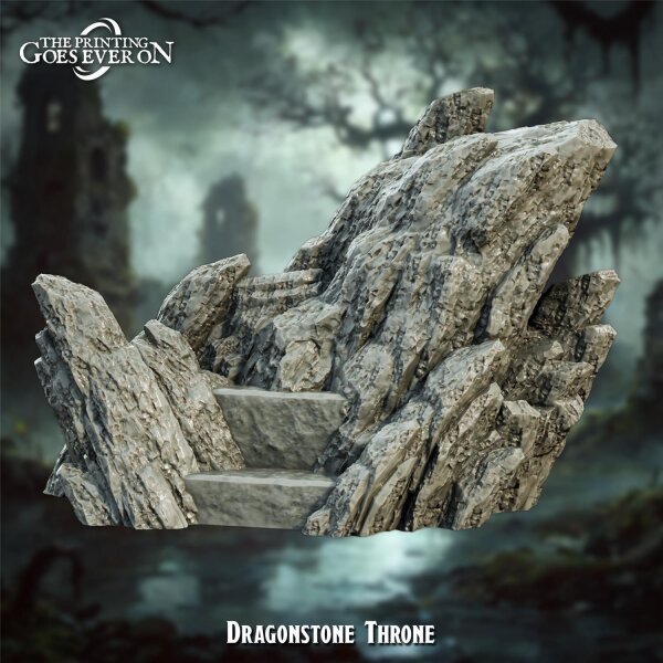 Dragonstone Throne aus Beowulfs Deceit von The Printing Goes Ever On