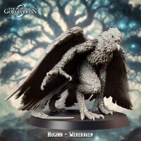 Odin with Wereravens aus Asgard Amusement von The Printing Goes Ever On