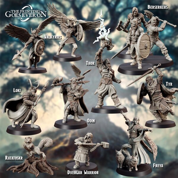 Character Bundle - Asgard Amusement aus Asgard Amusement von The Printing Goes Ever On